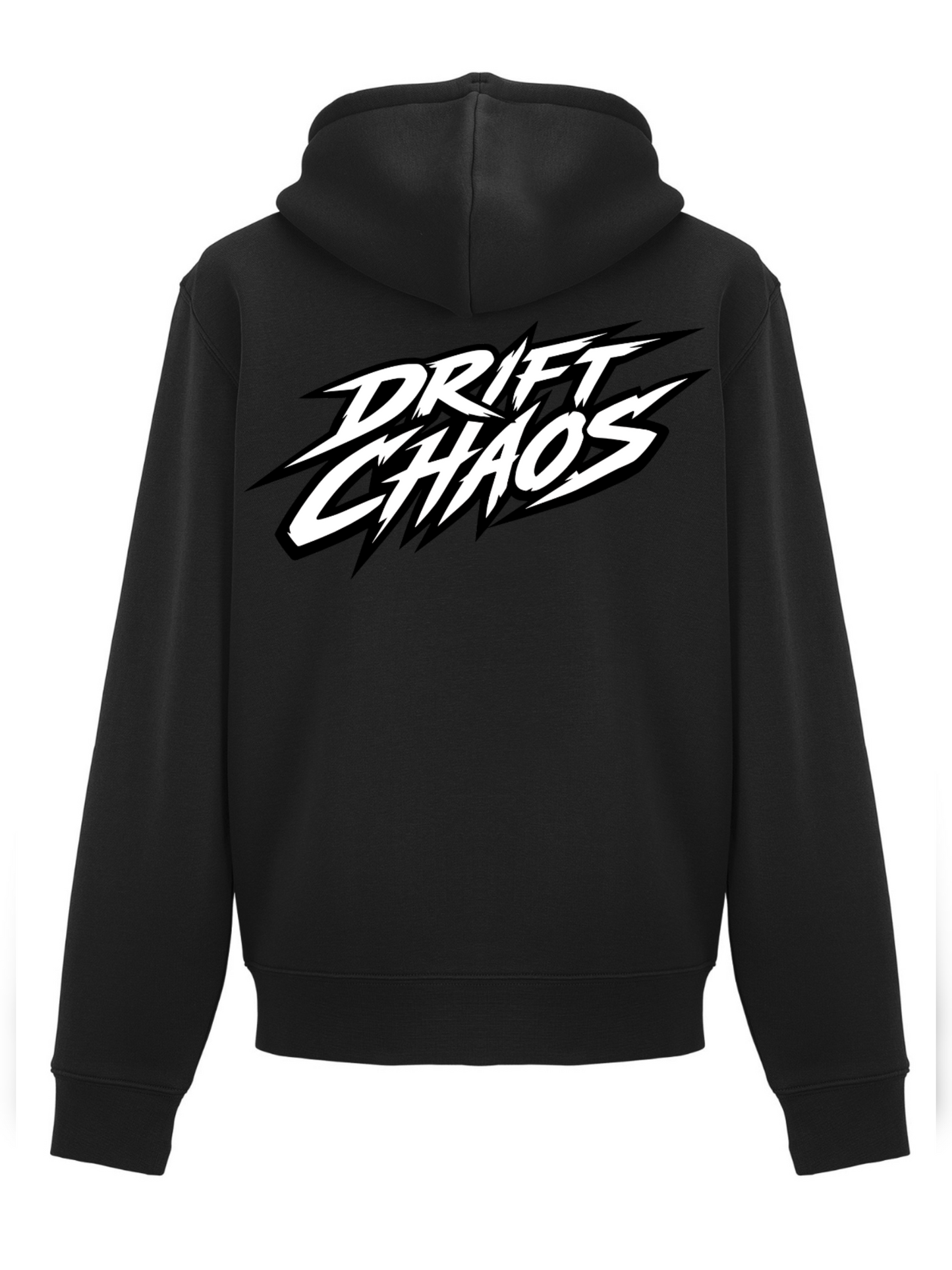 Huppari // DRIFT CHAOS // Valkoinen Logo