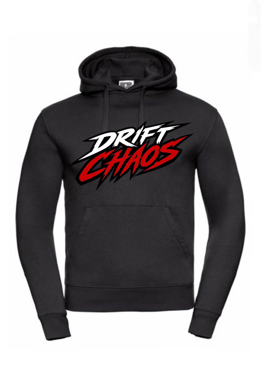 Huppari // DRIFT CHAOS // Värillinen logo